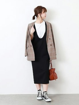 tokuhiroさん（レディース・164cm）の夏コーディネート