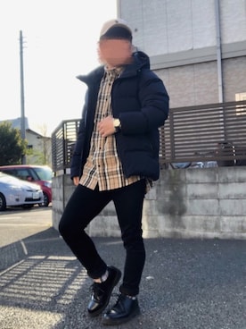 「WEGO（ウィゴー）のアイテム（スウェット）」を使った、kanataさん（メンズ・165cm）の冬コーディネート