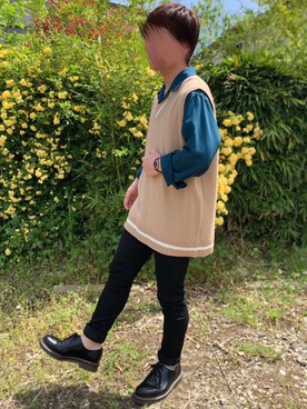 「ＧＷ」｜「アイテム（腕時計）」を使った、kanataさん（メンズ・165cm）の春コーディネート