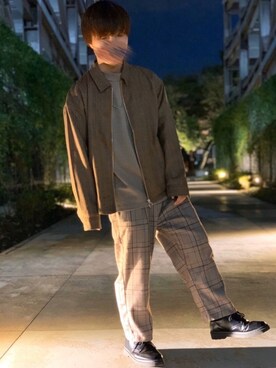 「revertical（リバーティカル）のアイテム」を使った、kanataさん（メンズ・165cm）の秋コーディネート