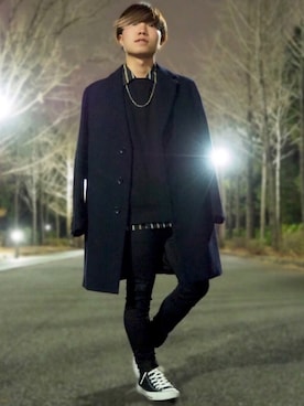 kanataさん（メンズ・165cm）の冬コーディネート