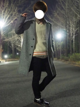 kanataさん（メンズ・165cm）の冬コーディネート