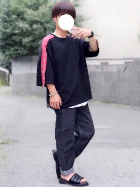 「EMMA  CLOTHES」｜「アイテム（腕時計）」を使った、kanataさん（メンズ・165cm）の夏コーディネート