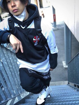 😈283😈さん（メンズ・165cm）の春コーディネート