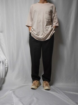 「order（オーダー）のアイテム（トップス）」を使った、ぽーるさん（メンズ・170cm）の夏コーディネート