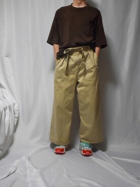 「order（オーダー）のアイテム（トップス）」を使った、ぽーるさん（メンズ・170cm）の夏コーディネート