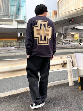 てるおさん（メンズ・182cm）の夏コーディネート