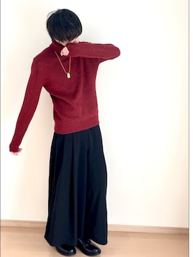 「スカンツ」｜まっぺーさん（メンズ・176cm）の冬コーディネート