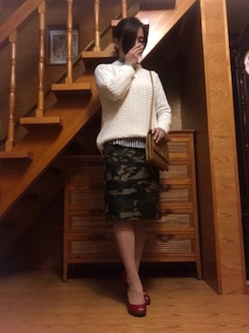 かのんさん（レディース・155cm）の春コーディネート