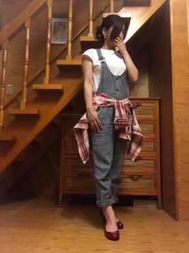 かのんさん（レディース・155cm）の夏コーディネート