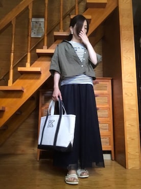 かのんさん(レディース・155cm)の夏コーディネート