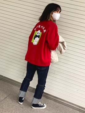 ミドリさん（レディース・163cm）の冬コーディネート