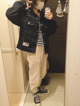 ミドリさん（レディース・163cm）の春コーディネート