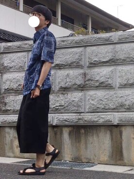 oさん（メンズ・172cm）の夏コーディネート