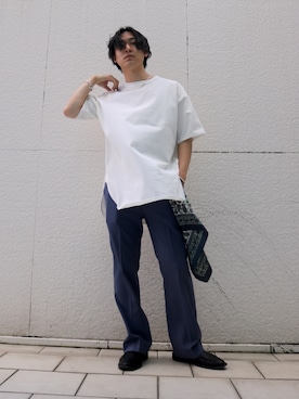 「Preek（プリーク）のアイテム」を使った、kinchanさん（メンズ・170cm）の春コーディネート