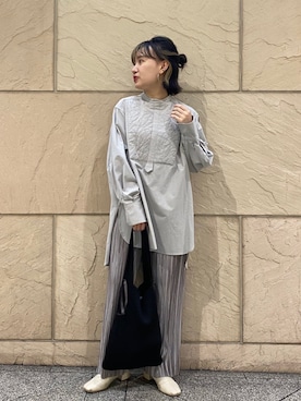 「スクエアトゥ」｜kanalemageさん（レディース・150cm）の冬コーディネート