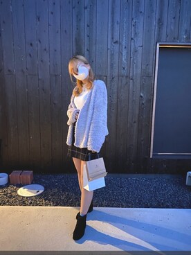 「DIANA」｜「アイテム（ジャケット/アウター）」を使った、Anna さん（レディース・163cm）の春コーディネート