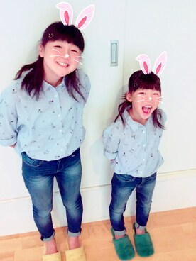 あやめ & さえさんのコーディネート