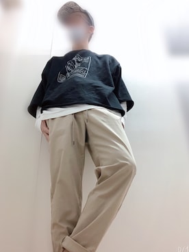 「SANTA CRUZ（サンタクルーズ）のアイテム（キャップ）」を使った、pilowukayさん（メンズ・175cm）の春コーディネート