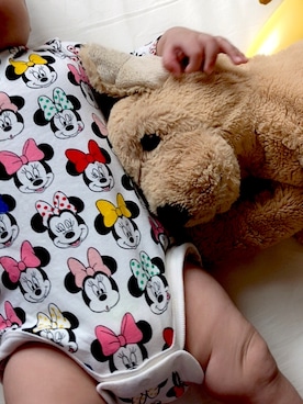 「babyGAP（babyGAP）のアイテム（ロンパース、その他）」を使った、emmaさん（キッズ）の冬コーディネート