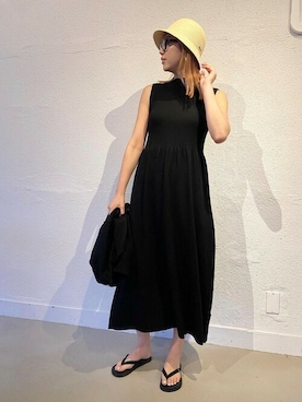 「coca（coca）（コカ）のアイテム（ワンピース/ドレス）」を使った、cocaさん（レディース・172cm）の春コーディネート