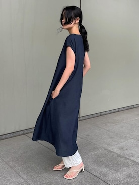 「coca（coca）（コカ）のアイテム（ワンピース/ドレス）」を使った、cocaさん（レディース・169cm）の夏コーディネート