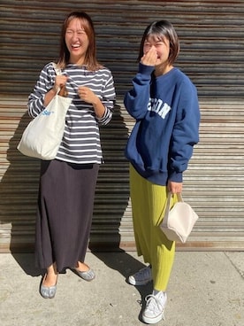 「カットオフ」｜cocaさん（レディース・165cm）の秋コーディネート