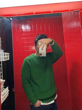 「coca（coca）（コカ）のアイテム」を使った、cocaさん（メンズ・173cm）の秋コーディネート