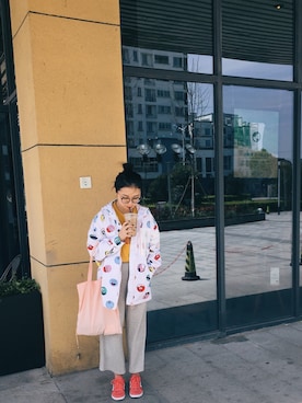 「LINDA FARROW（リンダファロー）のアイテム」を使った、beautyyuanさん（レディース・161cm）の春コーディネート