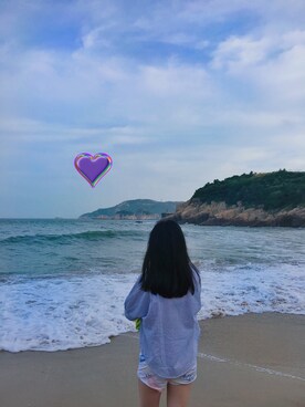 「ES（エス）のアイテム（パンツ）」を使った、beautyyuanさん（レディース・161cm）の夏コーディネート