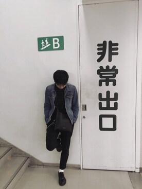 「LOWRYS FARM（ローリーズファーム）のアイテム（財布/小物）」を使った、えす。さん（メンズ・170cm）の秋コーディネート