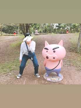 「ニジゲンノモリ」｜sngwさん（レディース・157cm）の夏コーディネート