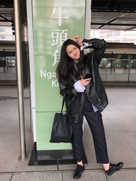 「honkong」｜Yi-Yunさん（レディース・163cm）の春コーディネート