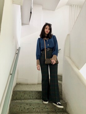 「Mongkok」｜Yi-Yunさん（レディース・163cm）の冬コーディネート