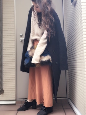 Atake Eriさん（レディース・157cm）の冬コーディネート