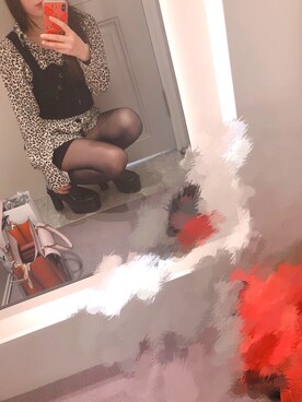 「LILY BROWN（リリーブラウン）のアイテム（シャツワンピース）」を使った、Momさん（レディース・157cm）の冬コーディネート