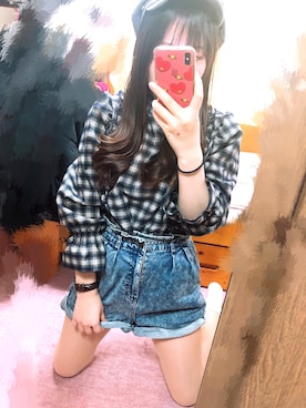 Momさん（レディース・157cm）の春コーディネート