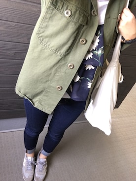 *naaa*さん（レディース・156cm）の春コーディネート