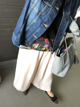 *naaa*さん（レディース・156cm）の春コーディネート