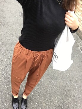 *naaa*さん（レディース・156cm）の秋コーディネート