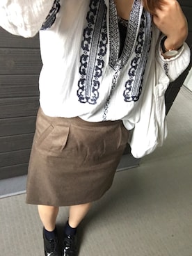 *naaa*さん（レディース・156cm）の秋コーディネート