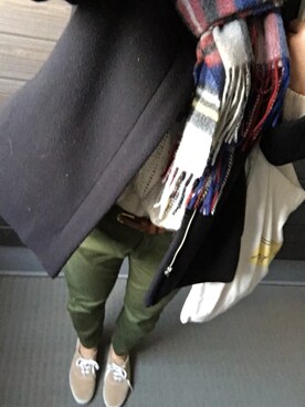 *naaa*さん（レディース・156cm）の冬コーディネート