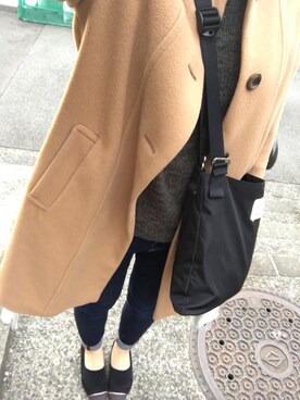 *naaa*さん（レディース・156cm）の冬コーディネート