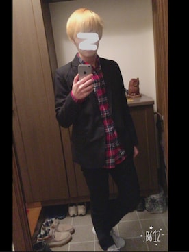 「SOYOUS（ソユーズ）のアイテム（ジャケット/アウター）」を使った、Uttyさん（メンズ・169cm）の冬コーディネート