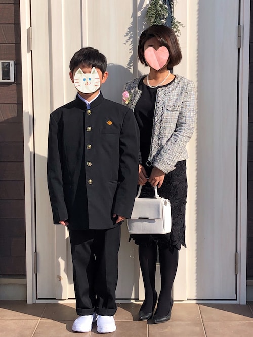ゆん しまむらのノーカラージャケットを使ったコーディネート Wear
