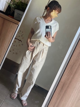 ゆんさん（レディース・153cm）の夏コーディネート