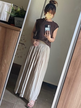 ゆんさん（レディース・153cm）の夏コーディネート