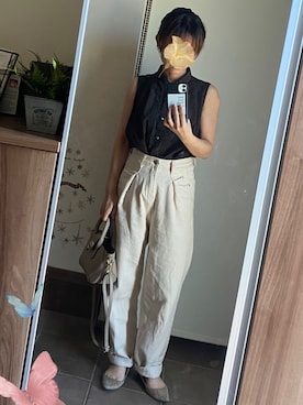 「NET（ネット）のアイテム（パンプス）」を使った、ゆんさん（レディース・153cm）の秋コーディネート