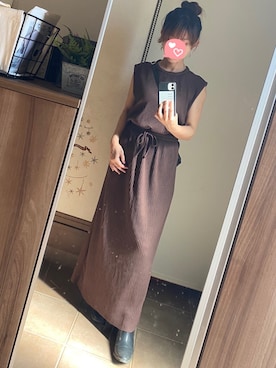 ゆんさん（レディース・153cm）の秋コーディネート