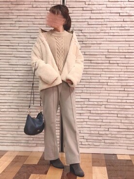 なこさん（レディース・163cm）の冬コーディネート